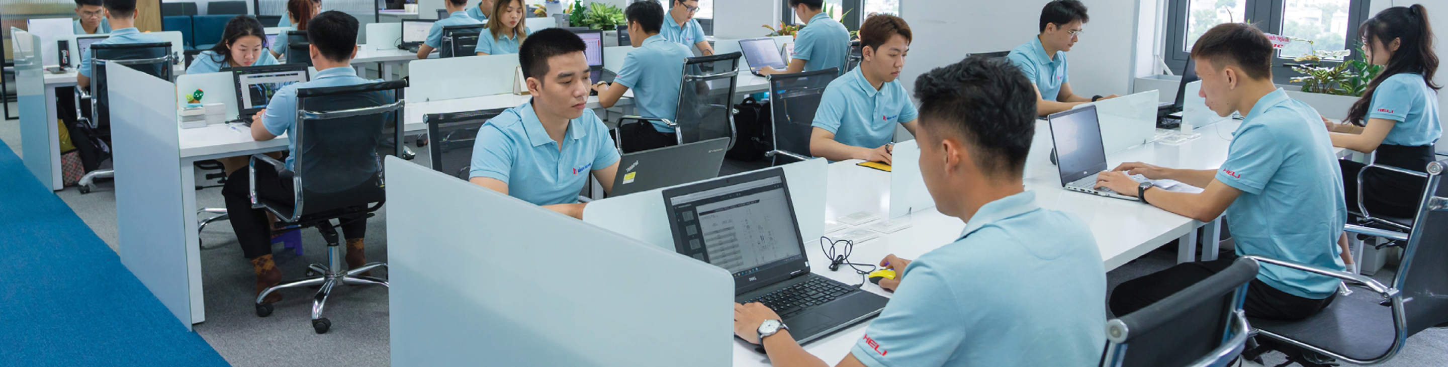 Đội ngũ nhân viên Bình Minh Heli